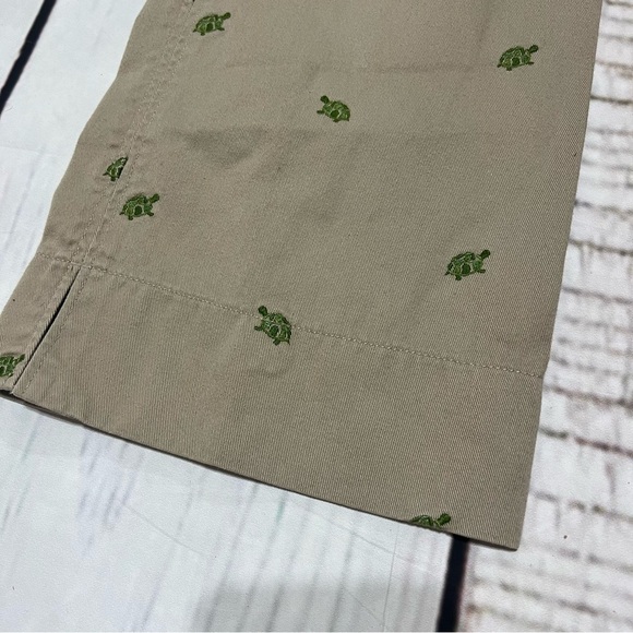 J.CREW Chinos cropped/capri pants khaki 100%cotton size 2 GUC - Picture 11 of 15